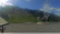 Dolní část sjezdovky