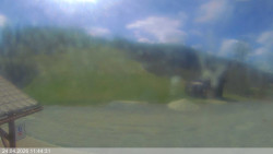 Dolní část sjezdovky