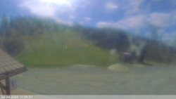 Dolní část sjezdovky