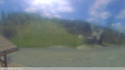 Dolní část sjezdovky