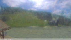 Dolní část sjezdovky