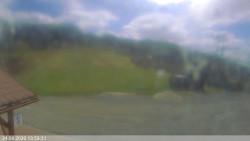 Dolní část sjezdovky