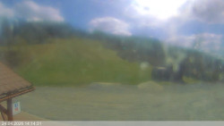 Dolní část sjezdovky