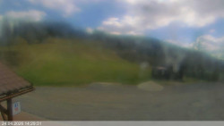 Dolní část sjezdovky