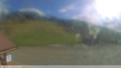 Dolní část sjezdovky