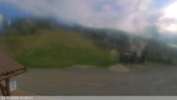 Dolní část sjezdovky