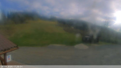 Dolní část sjezdovky