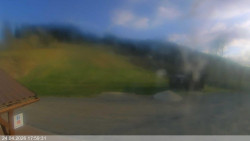 Dolní část sjezdovky