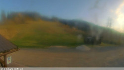 Dolní část sjezdovky