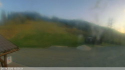 Dolní část sjezdovky