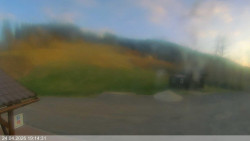 Dolní část sjezdovky