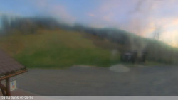 Dolní část sjezdovky