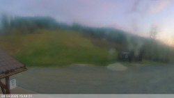 Dolní část sjezdovky