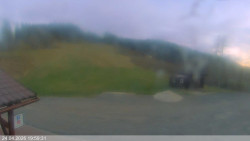 Dolní část sjezdovky