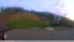 Dolní část sjezdovky