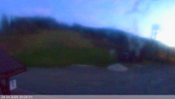 Dolní část sjezdovky