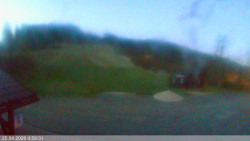 Dolní část sjezdovky