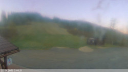 Dolní část sjezdovky