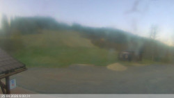 Dolní část sjezdovky