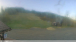 Dolní část sjezdovky