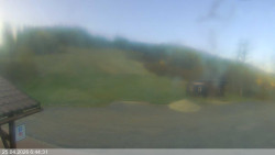 Dolní část sjezdovky