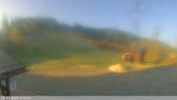 Dolní část sjezdovky