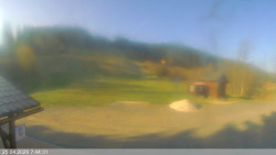 Dolní část sjezdovky