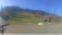 Dolní část sjezdovky