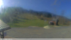 Dolní část sjezdovky