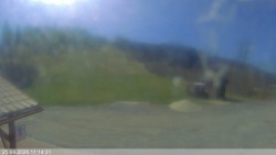 Dolní část sjezdovky