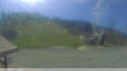 Dolní část sjezdovky