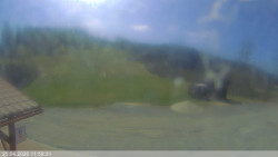 Dolní část sjezdovky