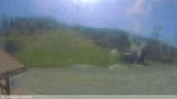 Dolní část sjezdovky