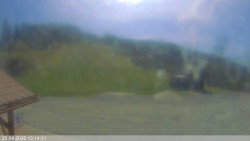 Dolní část sjezdovky