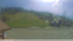 Dolní část sjezdovky