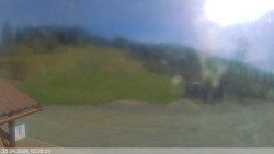 Dolní část sjezdovky