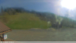 Dolní část sjezdovky