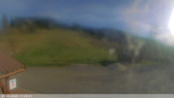 Dolní část sjezdovky