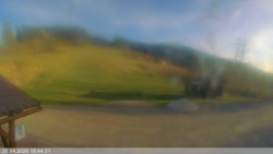 Dolní část sjezdovky