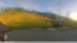 Dolní část sjezdovky