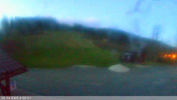 Dolní část sjezdovky