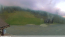 Dolní část sjezdovky