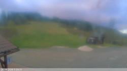 Dolní část sjezdovky