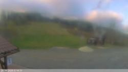 Dolní část sjezdovky