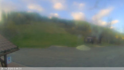 Dolní část sjezdovky