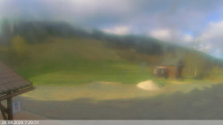 Dolní část sjezdovky