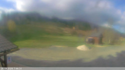 Dolní část sjezdovky