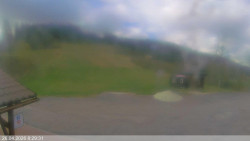 Dolní část sjezdovky