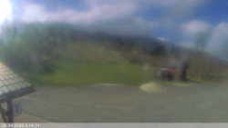 Dolní část sjezdovky