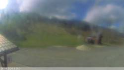 Dolní část sjezdovky